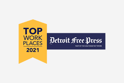 Michigan Top Workplaces 2021 Awards