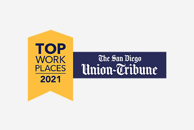 San Diego Top Workplaces 2021 Awards