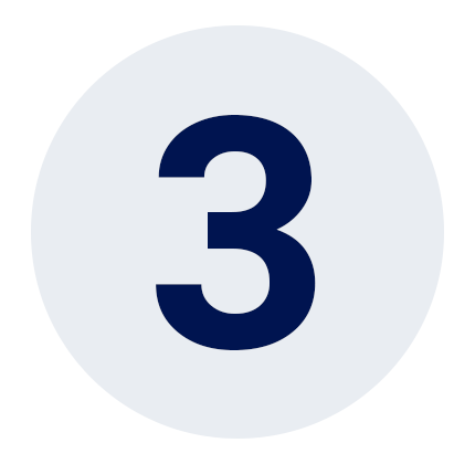 Icon of number 3